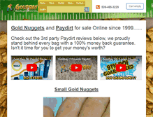 Tablet Screenshot of goldbay.com